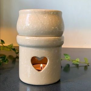 Vintage tea light oil warmer / tart burner
